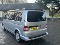USED 2014 14 VOLKSWAGEN TRANSPORTER 2.0 TDI T30 4 BERTH LUXURY CAMPERVAN T5-1 REAR LOUNGE