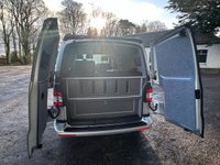 USED 2014 14 VOLKSWAGEN TRANSPORTER 2.0 TDI T30 4 BERTH LUXURY CAMPERVAN T5-1 REAR LOUNGE