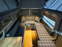 USED 2014 14 VOLKSWAGEN TRANSPORTER 2.0 TDI T30 4 BERTH LUXURY CAMPERVAN T5-1 REAR LOUNGE