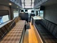 USED 2014 14 VOLKSWAGEN TRANSPORTER 2.0 TDI T30 4 BERTH LUXURY CAMPERVAN T5-1 REAR LOUNGE