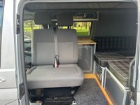 USED 2014 14 VOLKSWAGEN TRANSPORTER 2.0 TDI T30 4 BERTH LUXURY CAMPERVAN T5-1 REAR LOUNGE