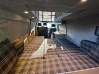 USED 2014 14 VOLKSWAGEN TRANSPORTER 2.0 TDI T30 4 BERTH LUXURY CAMPERVAN T5-1 REAR LOUNGE