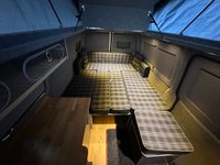 USED 2014 14 VOLKSWAGEN TRANSPORTER 2.0 TDI T30 4 BERTH LUXURY CAMPERVAN T5-1 REAR LOUNGE