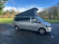 USED 2014 14 VOLKSWAGEN TRANSPORTER 2.0 TDI T30 4 BERTH LUXURY CAMPERVAN T5-1 REAR LOUNGE