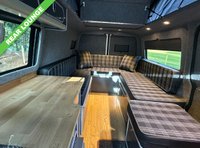 USED 2014 14 VOLKSWAGEN TRANSPORTER 2.0 TDI T30 4 BERTH LUXURY CAMPERVAN T5-1 REAR LOUNGE