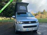 USED 2014 14 VOLKSWAGEN TRANSPORTER 2.0 TDI T30 4 BERTH LUXURY CAMPERVAN T5-1 REAR LOUNGE