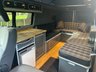 USED 2014 14 VOLKSWAGEN TRANSPORTER 2.0 TDI T30 4 BERTH LUXURY CAMPERVAN T5-1 REAR LOUNGE