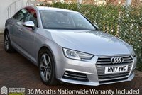USED 2017 17 AUDI A4 1.4TFSi SPORT SALOON 6-SPEED 148 BHP (EURO 6) Navigation Plus / Active Park Asst