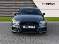 USED 2018 18 AUDI A3 1.5 TFSI CoD Black Edition Saloon 4dr Petrol Manual Euro 6 (s/s) (150 ps) Nav - Rear PDC - Nano Grey
