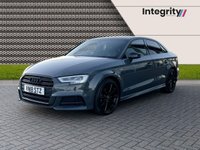 USED 2018 18 AUDI A3 1.5 TFSI CoD Black Edition Saloon 4dr Petrol Manual Euro 6 (s/s) (150 ps) Nav - Rear PDC - Nano Grey