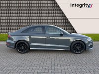 USED 2018 18 AUDI A3 1.5 TFSI CoD Black Edition Saloon 4dr Petrol Manual Euro 6 (s/s) (150 ps) Nav - Rear PDC - Nano Grey