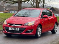 USED 2013 13 VAUXHALL ASTRA 1.6 16v Elite Hatchback 5dr Petrol Manual Euro 5 (115 ps) 