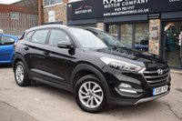 USED 2018 18 HYUNDAI TUCSON 1.6 GDi Blue Drive SE Nav SUV 5dr Petrol Manual Euro 6 (s/s) (132 ps) FSH SAT NAV DAB  REAR SENSORS