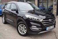 USED 2018 18 HYUNDAI TUCSON 1.6 GDi Blue Drive SE Nav SUV 5dr Petrol Manual Euro 6 (s/s) (132 ps) FSH SAT NAV DAB  REAR SENSORS