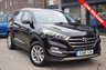 USED 2018 18 HYUNDAI TUCSON 1.6 GDi Blue Drive SE Nav SUV 5dr Petrol Manual Euro 6 (s/s) (132 ps) FSH SAT NAV DAB  REAR SENSORS