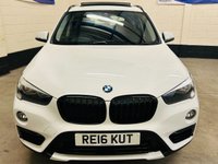 USED 2016 16 BMW X1 2.0 20D Sport Panoramic SUV 5 Door Diesel Auto xDrive Euro 6 (s/s) (190 ps) 6 BMW SERVICES TO 44,007 MILES