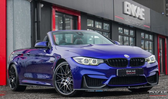 2018 03 BMW M4 3 3.0 BiTurbo GPF Competition Convertible 2dr Petrol DCT Euro 6 (s/s) (450 ps) 2d AUTO 444 BHP * AWAITING PREP