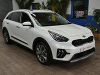 USED 2019 69 KIA NIRO 1.6 GDi 4 SUV 5dr Petrol Hybrid DCT Euro 6 (s/s) (139 bhp) ULEZ AND CAZ COMPLIANT Full Service History Dash Cam Full size Spare Wheel Satnav Sunroof 10.25" touch screen Apple Car Play Android Auto Heated Seats Ventilated Seats Heated rear seats Heated steering wheel 60/40 Seat Split Lane Assist JBL PREMIUM SOUND with Subwoofer DAB Reversing Camera Wireless phone charging 2 owners excellent service history