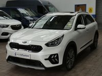 USED 2019 69 KIA NIRO 1.6 GDi 4 SUV 5dr Petrol Hybrid DCT Euro 6 (s/s) (139 bhp) ULEZ AND CAZ COMPLIANT Full Service History Dash Cam Full size Spare Wheel Satnav Sunroof 10.25" touch screen Apple Car Play Android Auto Heated Seats Ventilated Seats Heated rear seats Heated steering wheel 60/40 Seat Split Lane Assist JBL PREMIUM SOUND with Subwoofer DAB Reversing Camera Wireless phone charging 2 owners excellent service history