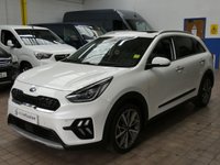 USED 2019 69 KIA NIRO 1.6 GDi 4 SUV 5dr Petrol Hybrid DCT Euro 6 (s/s) (139 bhp) ULEZ AND CAZ COMPLIANT Full Service History Dash Cam Full size Spare Wheel Satnav Sunroof 10.25" touch screen Apple Car Play Android Auto Heated Seats Ventilated Seats Heated rear seats Heated steering wheel 60/40 Seat Split Lane Assist JBL PREMIUM SOUND with Subwoofer DAB Reversing Camera Wireless phone charging 2 owners excellent service history