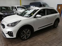 USED 2019 69 KIA NIRO 1.6 GDi 4 SUV 5dr Petrol Hybrid DCT Euro 6 (s/s) (139 bhp) ULEZ AND CAZ COMPLIANT Full Service History Dash Cam Full size Spare Wheel Satnav Sunroof 10.25" touch screen Apple Car Play Android Auto Heated Seats Ventilated Seats Heated rear seats Heated steering wheel 60/40 Seat Split Lane Assist JBL PREMIUM SOUND with Subwoofer DAB Reversing Camera Wireless phone charging 2 owners excellent service history