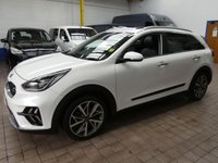 USED 2019 69 KIA NIRO 1.6 GDi 4 SUV 5dr Petrol Hybrid DCT Euro 6 (s/s) (139 bhp) ULEZ AND CAZ COMPLIANT Full Service History Dash Cam Full size Spare Wheel Satnav Sunroof 10.25" touch screen Apple Car Play Android Auto Heated Seats Ventilated Seats Heated rear seats Heated steering wheel 60/40 Seat Split Lane Assist JBL PREMIUM SOUND with Subwoofer DAB Reversing Camera Wireless phone charging 2 owners excellent service history