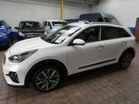 USED 2019 69 KIA NIRO 1.6 GDi 4 SUV 5dr Petrol Hybrid DCT Euro 6 (s/s) (139 bhp) ULEZ AND CAZ COMPLIANT Full Service History Dash Cam Full size Spare Wheel Satnav Sunroof 10.25" touch screen Apple Car Play Android Auto Heated Seats Ventilated Seats Heated rear seats Heated steering wheel 60/40 Seat Split Lane Assist JBL PREMIUM SOUND with Subwoofer DAB Reversing Camera Wireless phone charging 2 owners excellent service history