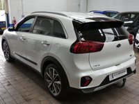USED 2019 69 KIA NIRO 1.6 GDi 4 SUV 5dr Petrol Hybrid DCT Euro 6 (s/s) (139 bhp) ULEZ AND CAZ COMPLIANT Full Service History Dash Cam Full size Spare Wheel Satnav Sunroof 10.25" touch screen Apple Car Play Android Auto Heated Seats Ventilated Seats Heated rear seats Heated steering wheel 60/40 Seat Split Lane Assist JBL PREMIUM SOUND with Subwoofer DAB Reversing Camera Wireless phone charging 2 owners excellent service history