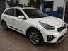 USED 2019 69 KIA NIRO 1.6 GDi 4 SUV 5dr Petrol Hybrid DCT Euro 6 (s/s) (139 bhp) ULEZ AND CAZ COMPLIANT Full Service History Dash Cam Full size Spare Wheel Satnav Sunroof 10.25" touch screen Apple Car Play Android Auto Heated Seats Ventilated Seats Heated rear seats Heated steering wheel 60/40 Seat Split Lane Assist JBL PREMIUM SOUND with Subwoofer DAB Reversing Camera Wireless phone charging 2 owners excellent service history
