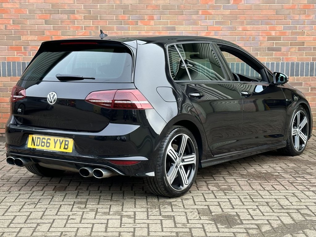 USED 2017 66 VOLKSWAGEN GOLF 2.0 TSI BlueMotion Tech R Hatchback 5dr Petrol DSG 4Motion Euro 6 (s/s) (300 ps) MILLTEK EXHAUST|1 YEAR WARRANTY