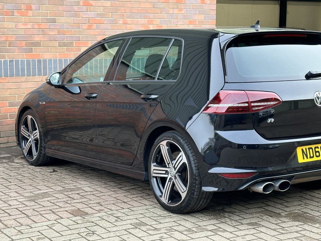 USED 2017 66 VOLKSWAGEN GOLF 2.0 TSI BlueMotion Tech R Hatchback 5dr Petrol DSG 4Motion Euro 6 (s/s) (300 ps) MILLTEK EXHAUST|1 YEAR WARRANTY