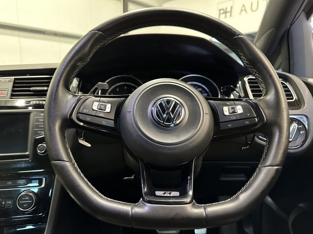 USED 2017 66 VOLKSWAGEN GOLF 2.0 TSI BlueMotion Tech R Hatchback 5dr Petrol DSG 4Motion Euro 6 (s/s) (300 ps) MILLTEK EXHAUST|1 YEAR WARRANTY