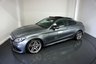 USED 2018 18 MERCEDES-BENZ C-CLASS 4.0 C63 V8 BiTurbo AMG (Premium) Coupe 2dr Petrol SpdS MCT Euro 6 (s/s) (476 ps)-Factory Extras Worth &pound;2,250-2 Former Keepers-Finished In Selenite Grey Metallic With Heated Black Leather Upholstery-6 Mercedes Services-Matching Pirelli Tyres-19