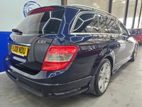 USED 2008 08 MERCEDES-BENZ C-CLASS 2.1 C220 CDI Sport Estate 5dr Diesel Auto Euro 4 (170 ps) Front and Rear Parking Sensors, Bluetooth, Air Conditioning