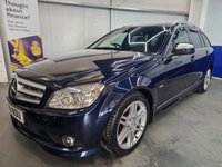 USED 2008 08 MERCEDES-BENZ C-CLASS 2.1 C220 CDI Sport Estate 5dr Diesel Auto Euro 4 (170 ps) Front and Rear Parking Sensors, Bluetooth, Air Conditioning