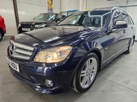 USED 2008 08 MERCEDES-BENZ C-CLASS 2.1 C220 CDI Sport Estate 5dr Diesel Auto Euro 4 (170 ps) Front and Rear Parking Sensors, Bluetooth, Air Conditioning