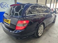USED 2008 08 MERCEDES-BENZ C-CLASS 2.1 C220 CDI Sport Estate 5dr Diesel Auto Euro 4 (170 ps) Front and Rear Parking Sensors, Bluetooth, Air Conditioning