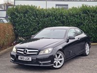 USED 2015 15 MERCEDES-BENZ C-CLASS 2.1 C220 CDI AMG Sport Edition Coupe 2dr Diesel G-Tronic+ Euro 5 (s/s) (170 ps) PREMIUM EDITION | 9 SERVICES