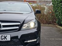 USED 2015 15 MERCEDES-BENZ C-CLASS 2.1 C220 CDI AMG Sport Edition Coupe 2dr Diesel G-Tronic+ Euro 5 (s/s) (170 ps) PREMIUM EDITION | 9 SERVICES