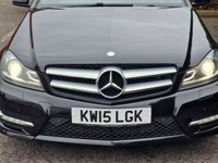 USED 2015 15 MERCEDES-BENZ C-CLASS 2.1 C220 CDI AMG Sport Edition Coupe 2dr Diesel G-Tronic+ Euro 5 (s/s) (170 ps) PREMIUM EDITION | 9 SERVICES