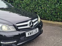 USED 2015 15 MERCEDES-BENZ C-CLASS 2.1 C220 CDI AMG Sport Edition Coupe 2dr Diesel G-Tronic+ Euro 5 (s/s) (170 ps) PREMIUM EDITION | 9 SERVICES