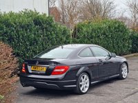 USED 2015 15 MERCEDES-BENZ C-CLASS 2.1 C220 CDI AMG Sport Edition Coupe 2dr Diesel G-Tronic+ Euro 5 (s/s) (170 ps) PREMIUM EDITION | 9 SERVICES
