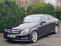 USED 2015 15 MERCEDES-BENZ C-CLASS 2.1 C220 CDI AMG Sport Edition Coupe 2dr Diesel G-Tronic+ Euro 5 (s/s) (170 ps) PREMIUM EDITION | 9 SERVICES