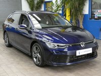USED 2022 71 VOLKSWAGEN GOLF 1.5 eTSI MHEV R-Line Estate 5dr Petrol Hybrid DSG Euro 6 (s/s) (150 ps) SAT NAV PART LEATHER PARKING SENSORS 1 OWNER SERVICE HISOTRY GENUINE LOW MILEAGE
