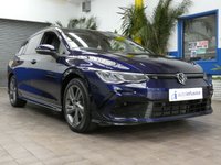USED 2022 71 VOLKSWAGEN GOLF 1.5 eTSI MHEV R-Line Estate 5dr Petrol Hybrid DSG Euro 6 (s/s) (150 ps) SAT NAV PART LEATHER PARKING SENSORS 1 OWNER SERVICE HISOTRY GENUINE LOW MILEAGE