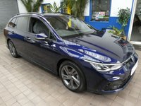USED 2022 71 VOLKSWAGEN GOLF 1.5 eTSI MHEV R-Line Estate 5dr Petrol Hybrid DSG Euro 6 (s/s) (150 ps) SAT NAV PART LEATHER PARKING SENSORS 1 OWNER SERVICE HISOTRY GENUINE LOW MILEAGE