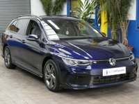 USED 2022 71 VOLKSWAGEN GOLF 1.5 eTSI MHEV R-Line Estate 5dr Petrol Hybrid DSG Euro 6 (s/s) (150 ps) SAT NAV PART LEATHER PARKING SENSORS 1 OWNER SERVICE HISOTRY GENUINE LOW MILEAGE