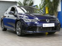 USED 2022 71 VOLKSWAGEN GOLF 1.5 eTSI MHEV R-Line Estate 5dr Petrol Hybrid DSG Euro 6 (s/s) (150 ps) SAT NAV PART LEATHER PARKING SENSORS 1 OWNER SERVICE HISOTRY GENUINE LOW MILEAGE