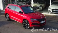 USED 2021 71 SKODA KAROQ 2.0 TSI SportLine SUV 5dr Petrol DSG 4WD Euro 6 (s/s) (190 ps) 
