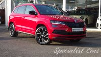 USED 2021 71 SKODA KAROQ 2.0 TSI SportLine SUV 5dr Petrol DSG 4WD Euro 6 (s/s) (190 ps) 